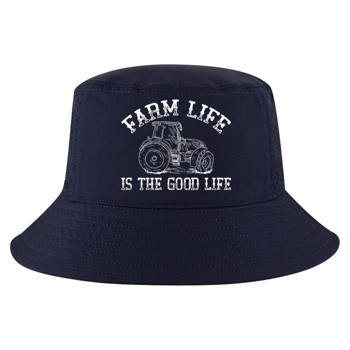 Farm Life Is The Good Life Farmer Tractor Cool Comfort Performance Bucket Hat