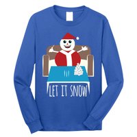 Funny Let It Snow Snow Removed Ban Drug Reference Xmas Gift Long Sleeve Shirt