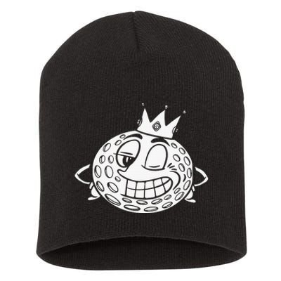 Funny Life is Full Of Important Choices Golf Clubs Short Acrylic Beanie