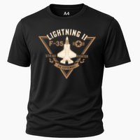 F35 Lightning Ii Jet Fighter Military Aircraft Design Cooling Performance Crew T-Shirt