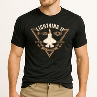 F35 Lightning Ii Jet Fighter Military Aircraft Design Cooling Performance Crew T-Shirt