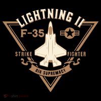 F35 Lightning Ii Jet Fighter Military Aircraft Design Sustainable Bucket Hat