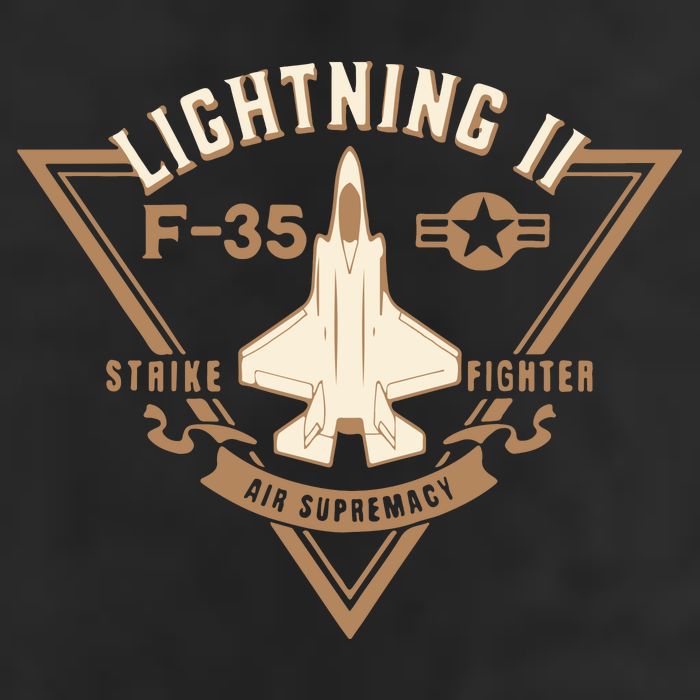 F35 Lightning Ii Jet Fighter Military Aircraft Design 15oz Campfire Ceramic Mug