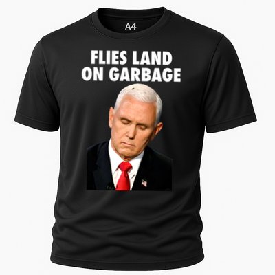 Flies Land On Garbage Mike Pence Debate Fly Performance Shirt
