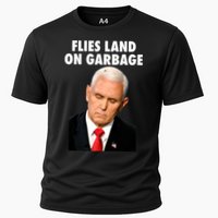Flies Land On Garbage Mike Pence Debate Fly Performance Shirt
