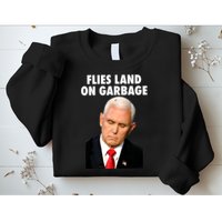 Flies Land On Garbage Mike Pence Debate Fly Sweatshirt