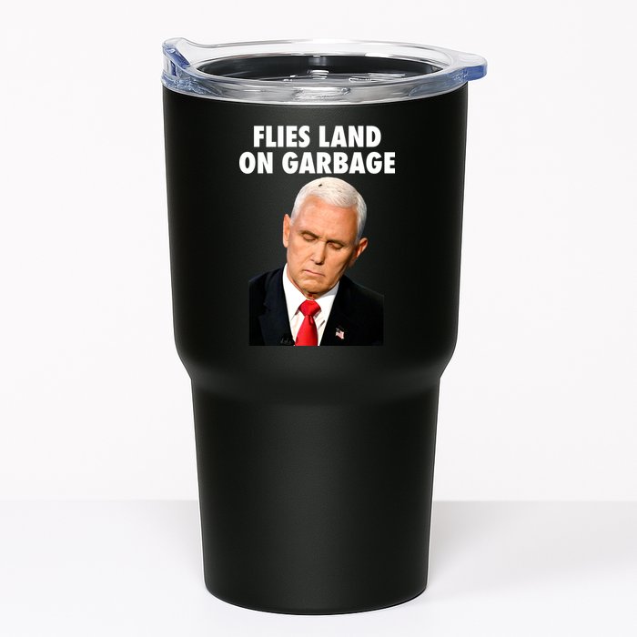 Flies Land On Garbage Mike Pence Debate Fly Tumbler