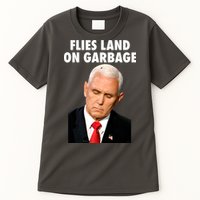 Flies Land On Garbage Mike Pence Debate Fly Tall T-Shirt