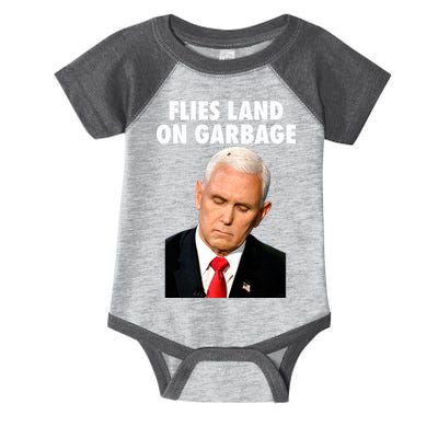 Flies Land On Garbage Mike Pence Debate Fly Infant Baby Jersey Bodysuit