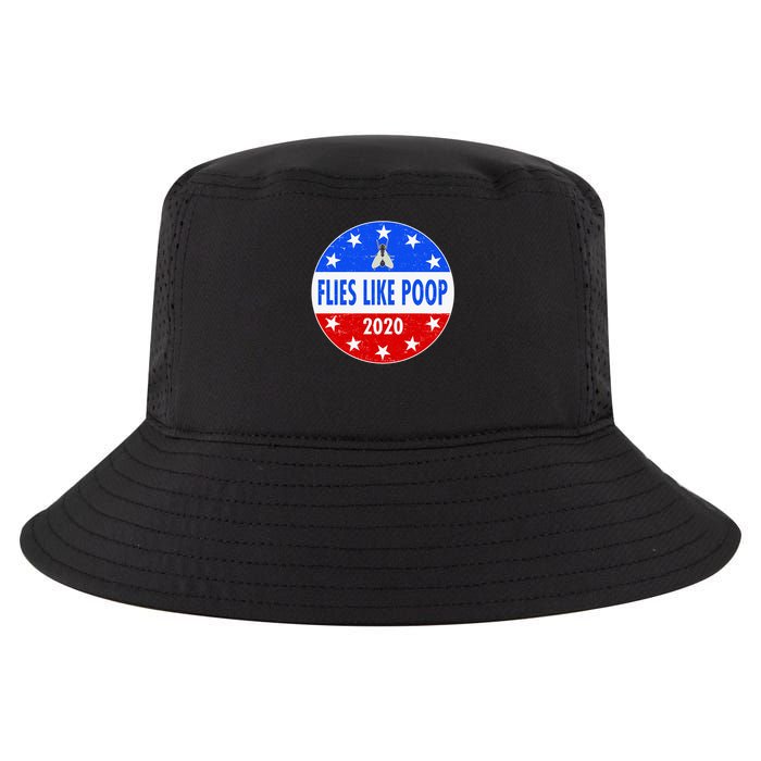 Flies Like Poop Emblem Mike Pence Fly Cool Comfort Performance Bucket Hat