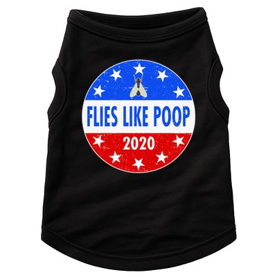 Flies Like Poop Emblem Mike Pence Fly Doggie Tank