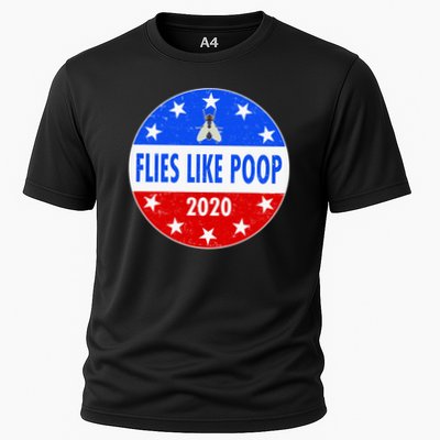 Flies Like Poop Emblem Mike Pence Fly Performance Shirt