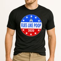 Flies Like Poop Emblem Mike Pence Fly Cooling Performance Crew T-Shirt