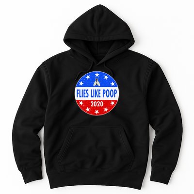 Flies Like Poop Emblem Mike Pence Fly Hoodie
