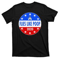 Flies Like Poop Emblem Mike Pence Fly T-Shirt