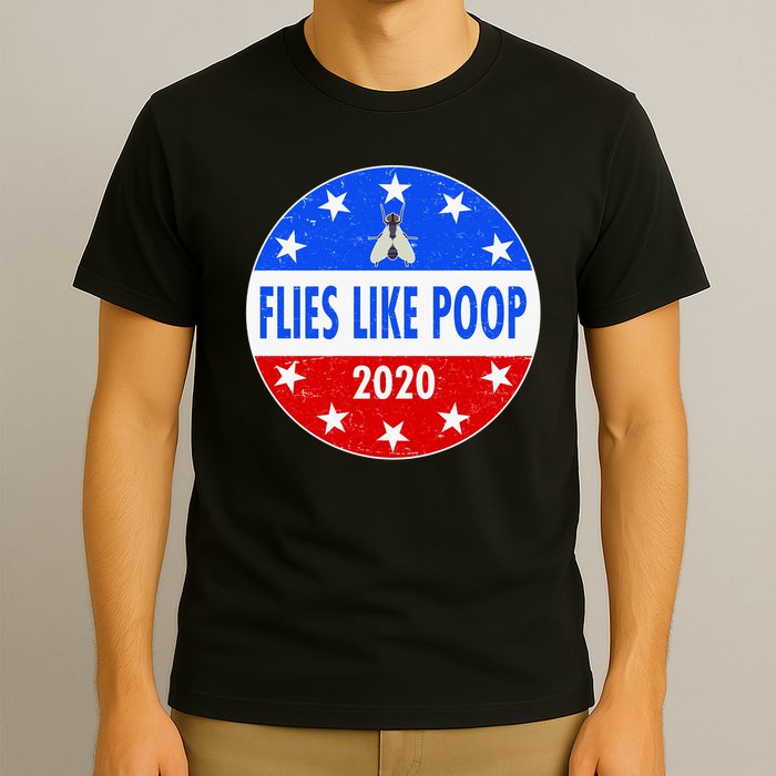 Flies Like Poop Emblem Mike Pence Fly T-Shirt