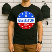 Flies Like Poop Emblem Mike Pence Fly T-Shirt