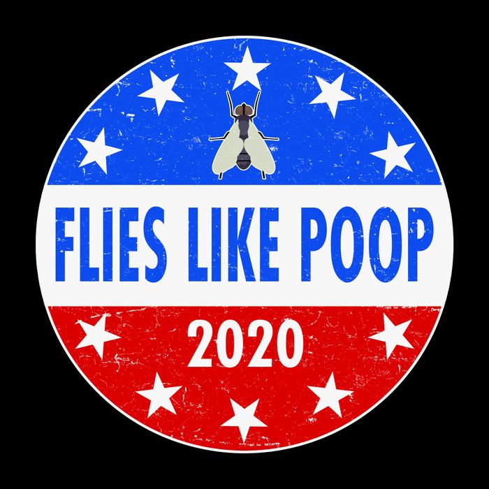 Flies Like Poop Emblem Mike Pence Fly T-Shirt