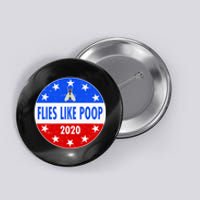 Flies Like Poop Emblem Mike Pence Fly Button