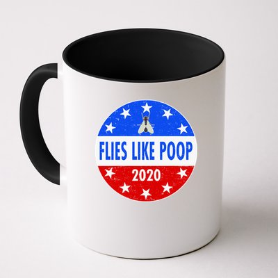 Flies Like Poop Emblem Mike Pence Fly Mug