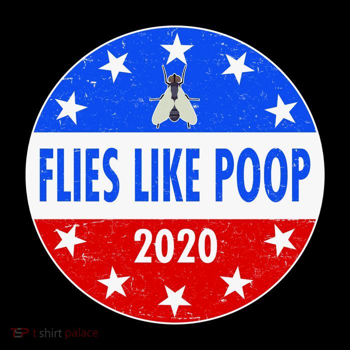 Flies Like Poop Emblem Mike Pence Fly Magnet