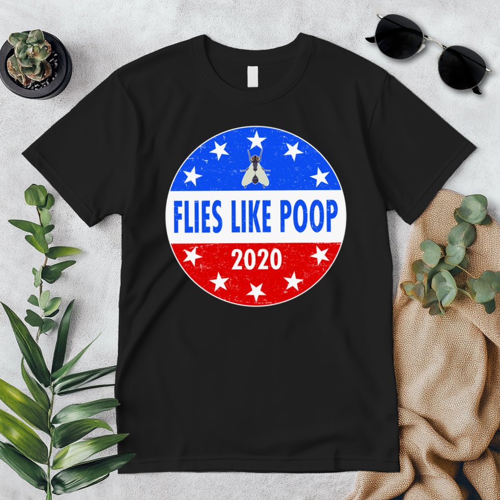Flies Like Poop Emblem Mike Pence Fly Premium T-Shirt