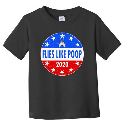 Flies Like Poop Emblem Mike Pence Fly Toddler T-Shirt