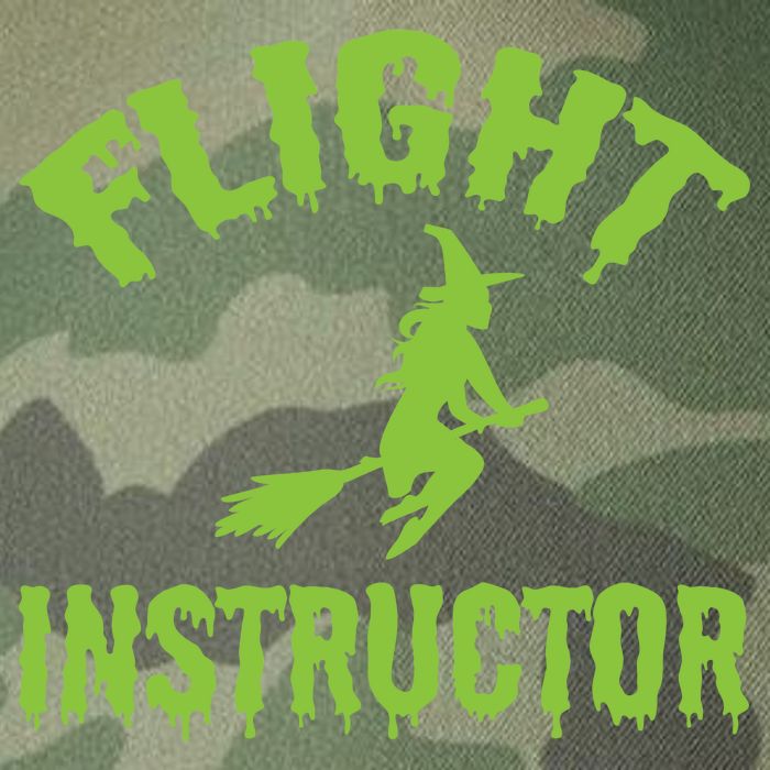 Flight Instructor Witch Legacy Tie Dye Trucker Hat