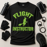 Flight Instructor Witch Performance Shirt