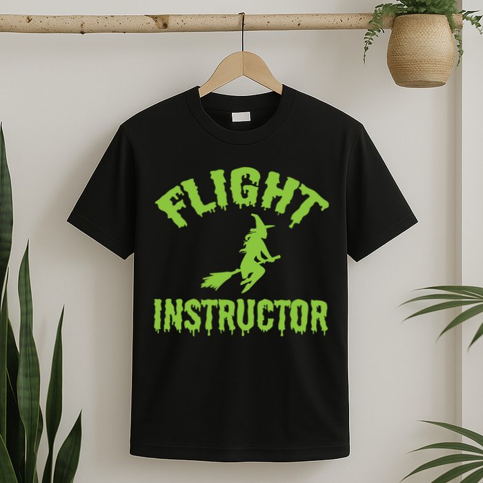 Flight Instructor Witch T-Shirt