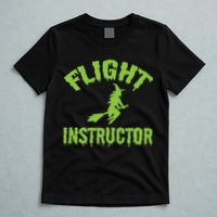 Flight Instructor Witch T-Shirt