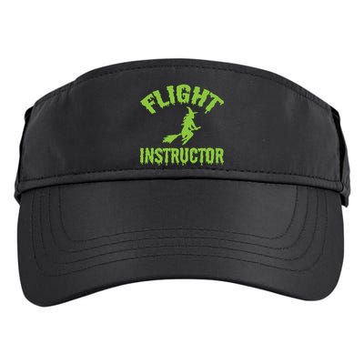 Flight Instructor Witch Adult Drive Performance Visor
