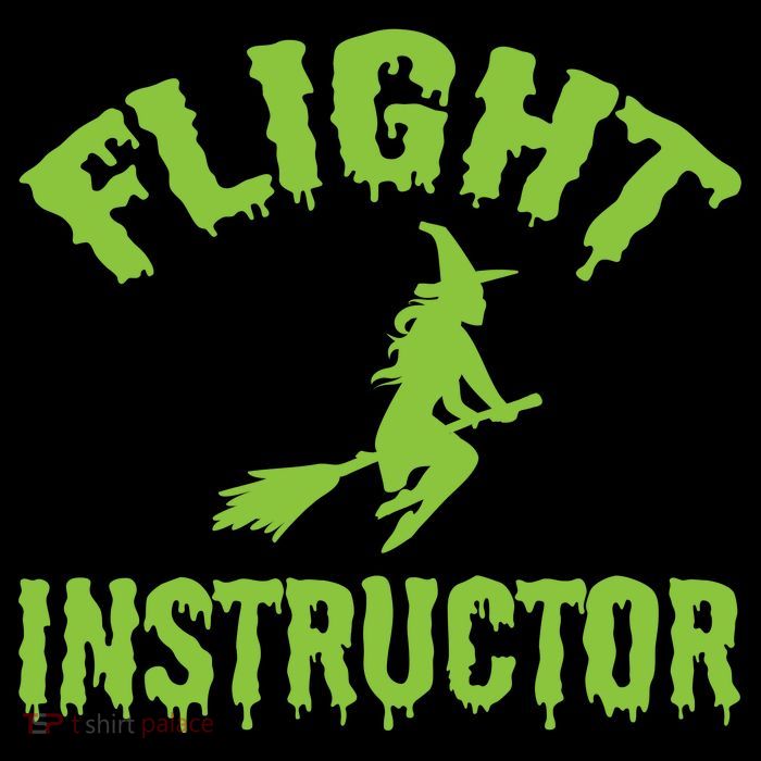 Flight Instructor Witch Tall Sweatshirt