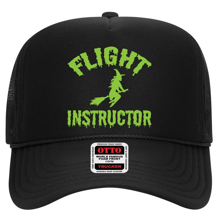 Flight Instructor Witch Trucker Hat