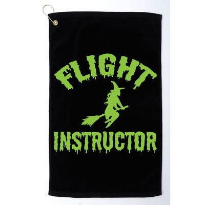 Flight Instructor Witch Golf Towel