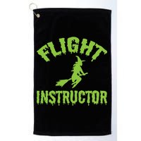 Flight Instructor Witch Golf Towel