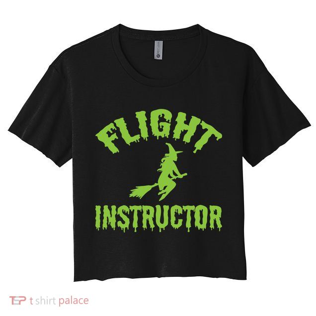 Flight Instructor Witch Crop Top