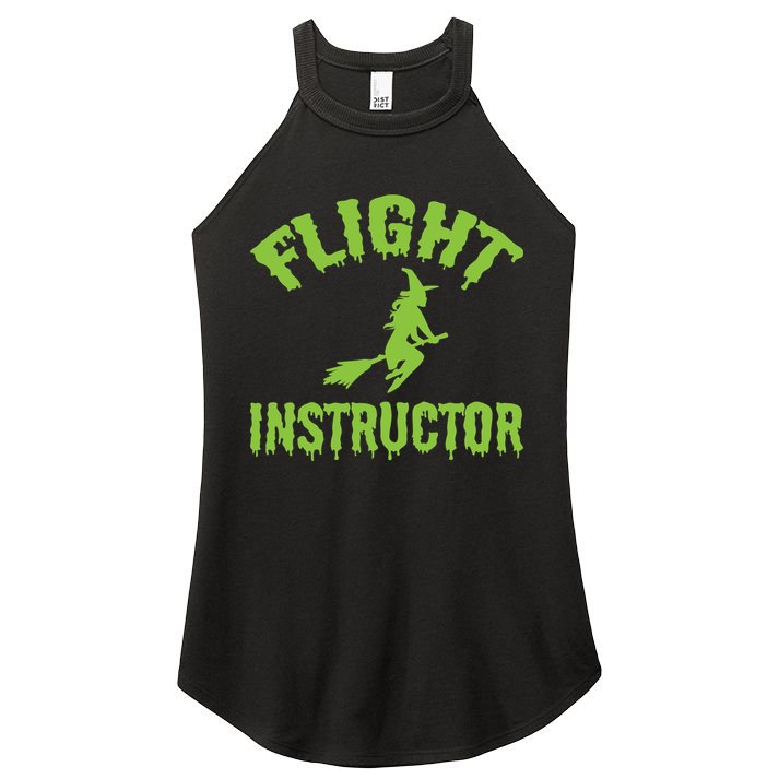 Flight Instructor Witch Women's Perfect Tri Rocker Tank