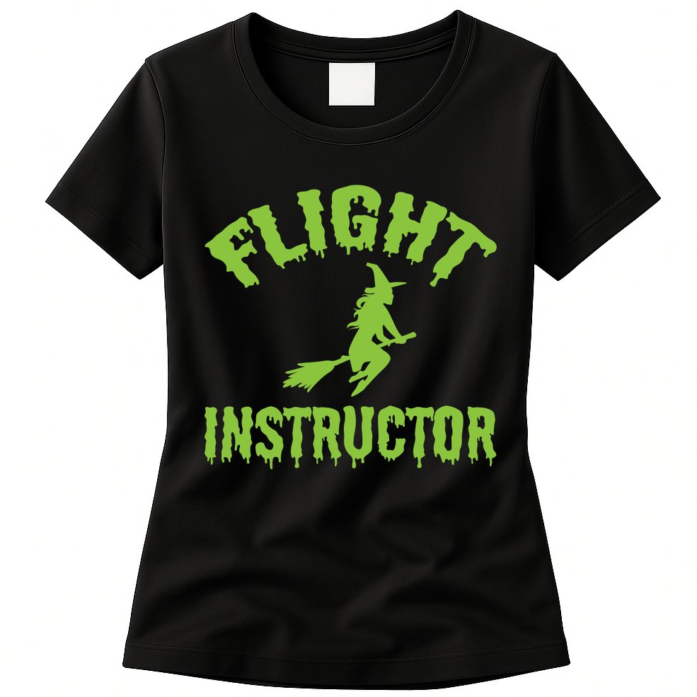 Flight Instructor Witch Womens T-Shirt