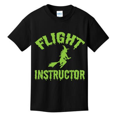 Flight Instructor Witch Kids T-Shirt