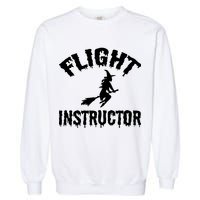 Flight Instructor Witch Garment-Dyed Sweatshirt