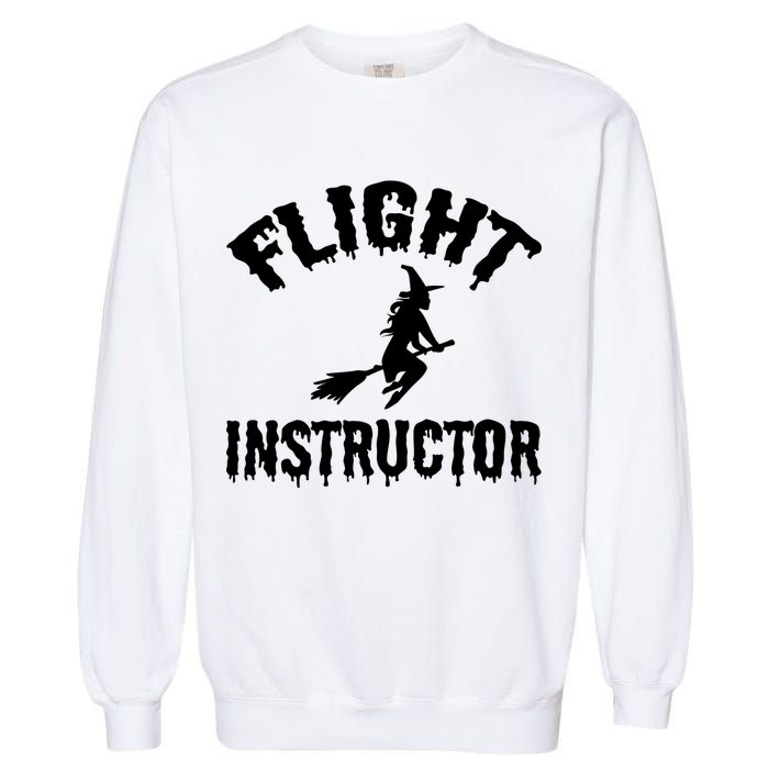 Flight Instructor Witch Garment-Dyed Sweatshirt