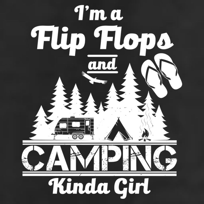 Flip Flops and Camping Kinda Girl 11oz C Handle Ceramic Mug