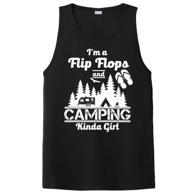 Flip Flops and Camping Kinda Girl PosiCharge Competitor Tank