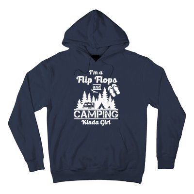 Flip Flops and Camping Kinda Girl Hoodie