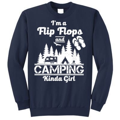 Flip Flops and Camping Kinda Girl Sweatshirt