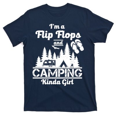 Flip Flops and Camping Kinda Girl T-Shirt