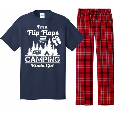 Flip Flops and Camping Kinda Girl Pajama Set