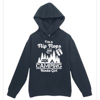 Flip Flops and Camping Kinda Girl Urban Pullover Hoodie