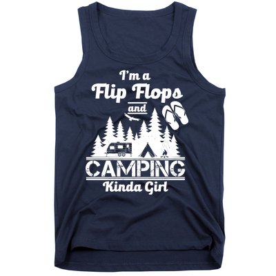 Flip Flops and Camping Kinda Girl Tank Top